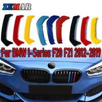 3pcs abs germany flag color car racing grille strip trim clip m power for bmw f20 f21 1 series 2012 2014 2015 2019 accessories