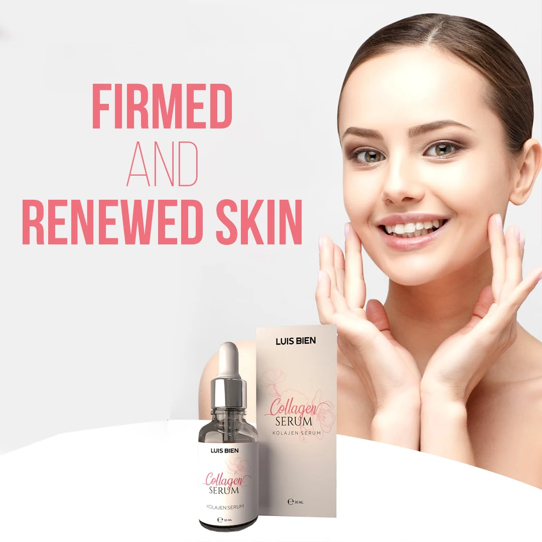 

Luis Bien Collagen Face Serum Hyaluronic Acid Anti Aging Whitening Firming Moisturising Wrinkle Essence Cream Skin Care 30ML