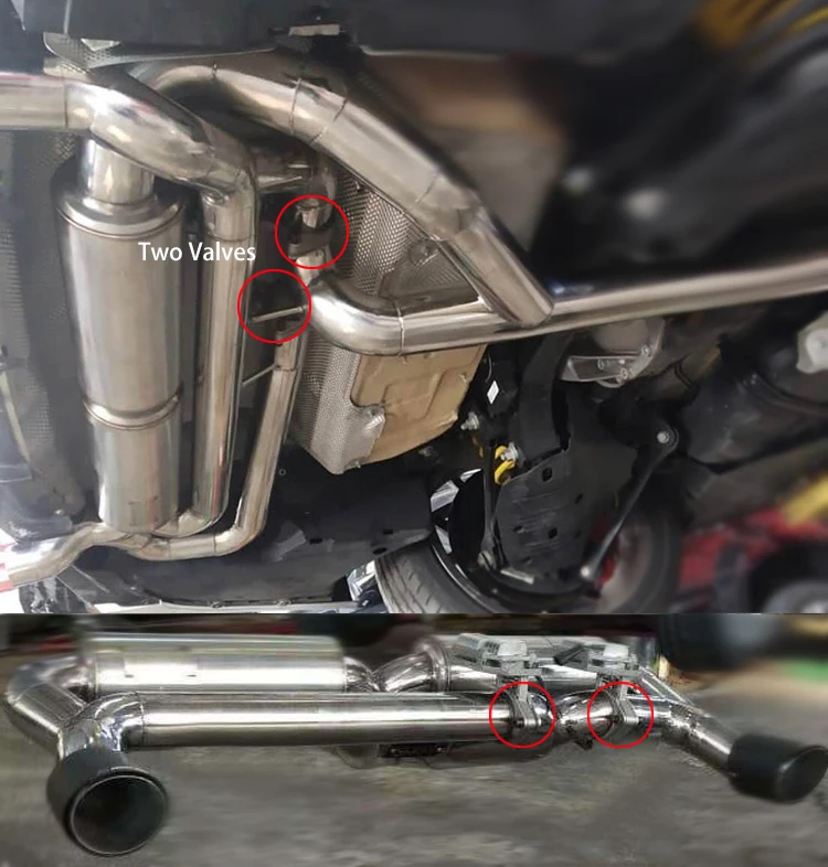 Электрический Выпускной выпускной клапан 2 5 дюйма модифицированные детали