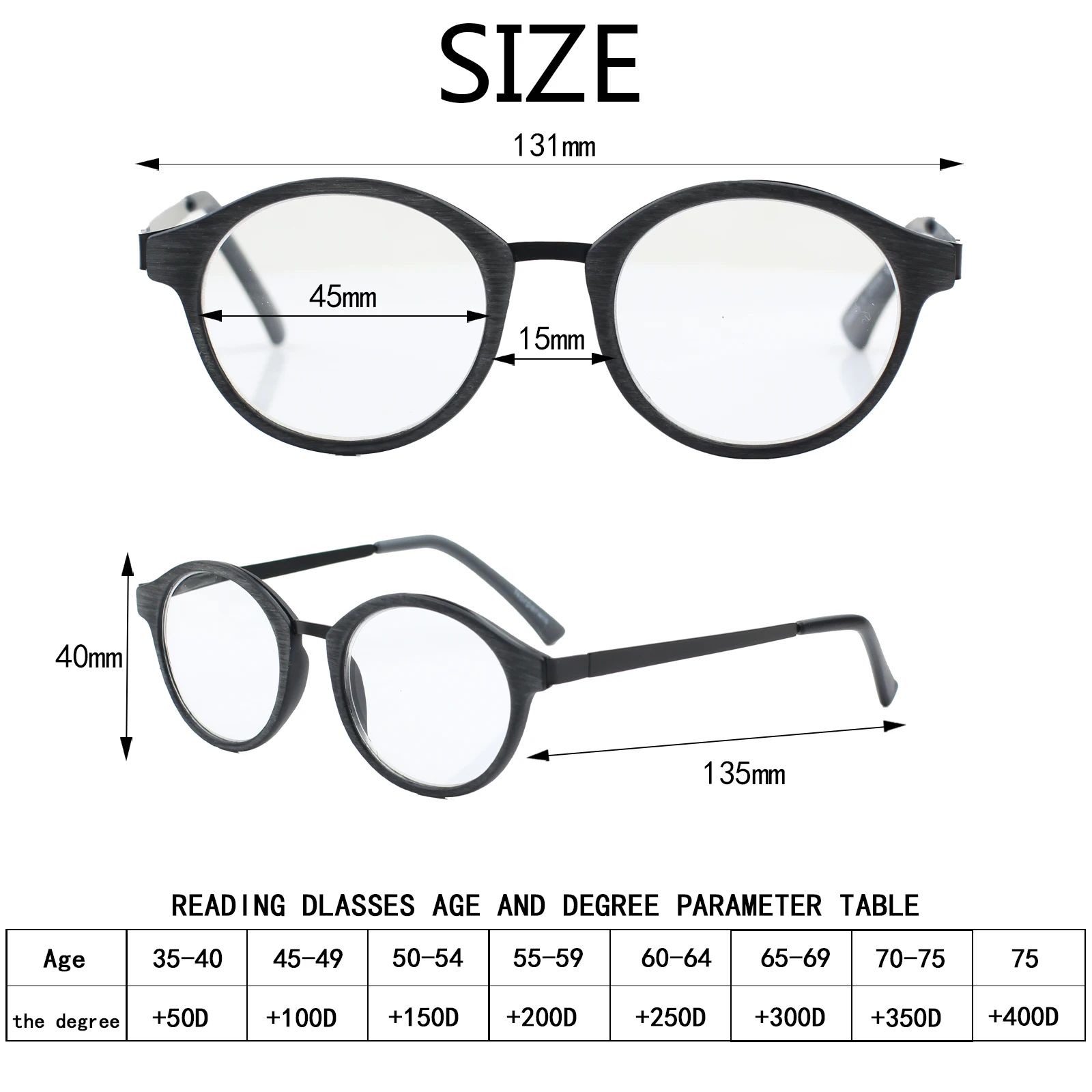 Очки для чтения Boncamor мужские и женские модные Овальные Пластиковые очки с