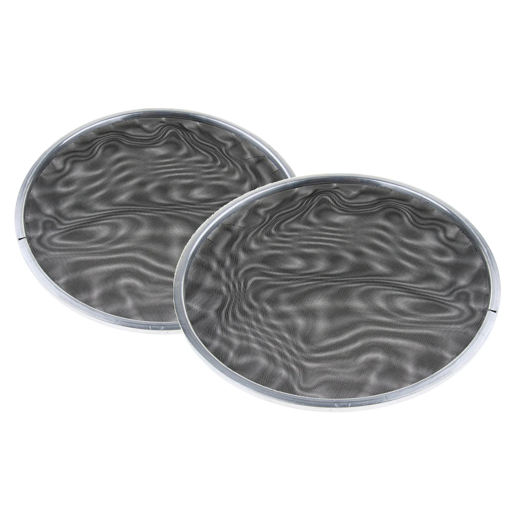 2 х двухслойная сетчатая барабанная головка бесшумные барабанные головки черный