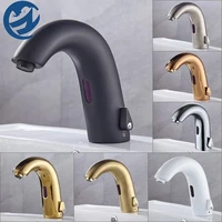 smart sensor basin faucet bathroom faucet automatic smart faucet touchless sink basin hot and cold water mixer taps crane acdc