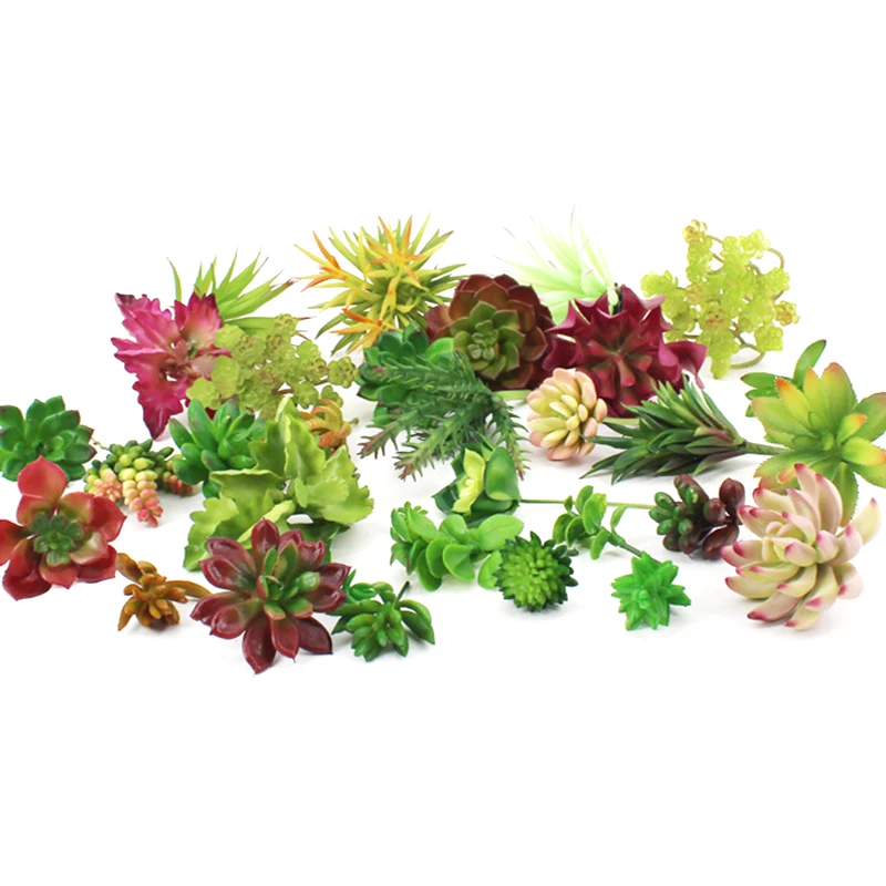 Офисная гостиная имитация мини сочные украшения Пластиковые Лотос бонсай