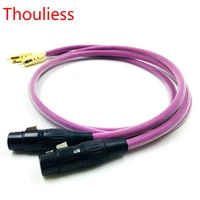 thouliess pair hifi cardas 2rca male to 2xlr female cable xlr balanced reference interconnect audio cable with xlo htp1 cable