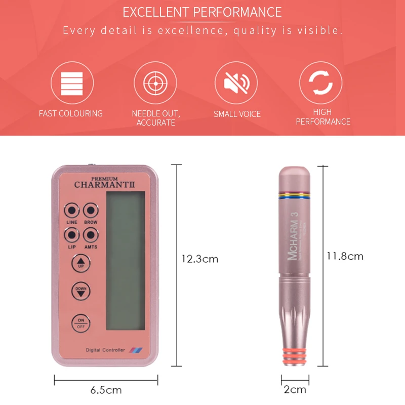 Высококачественная профессиональная тату машинка для перманентного макияжа