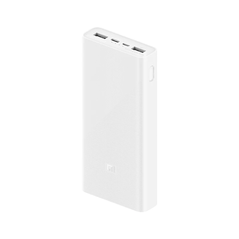 Оригинальный Портативный внешний аккумулятор Xiaomi Power Bank 3 20000 мАч с поддержкой QC3.0