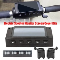 electric scooter abs screen cover left and right thumb handle lamp shell lamp housing kit for kugoo s1 s2 s3