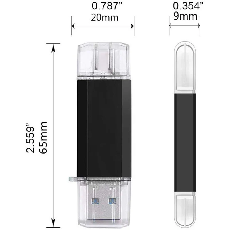 USB флеш-накопитель 3 в 1 0 и Type C OTG Флешка 32 Гб 64 128 ГБ 256 512 высокоскоростная USB-флешка |