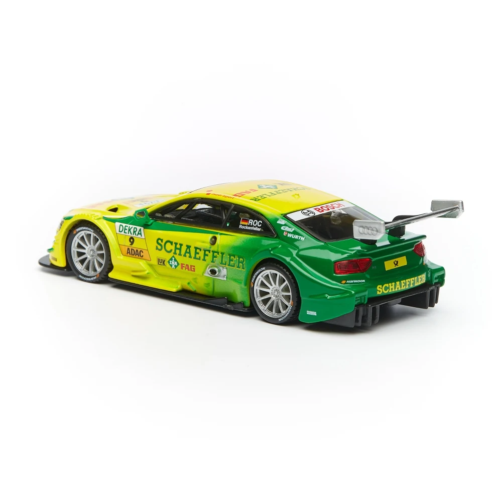 Машинка металлическая Bburago ралли Audi A5 DTM №9 Mike Rockenfeller 1:32 | Игрушки и хобби