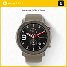 Глобальная версия Amazfit GTR 47 мм Smartwatch 5ATM Новый смарт-часы 24 дней Батарея музыка Управление для IOS и Android телефон