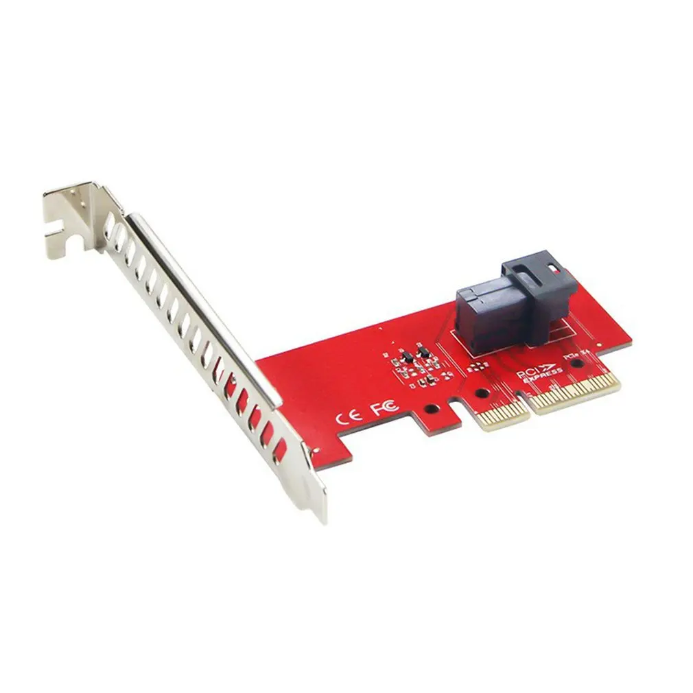 

Desktop PCI-E3.0X4 To U.2 Transfer Card NVME SFF8643 Interface Single Port U.2 Solid State Drive Expansion Card