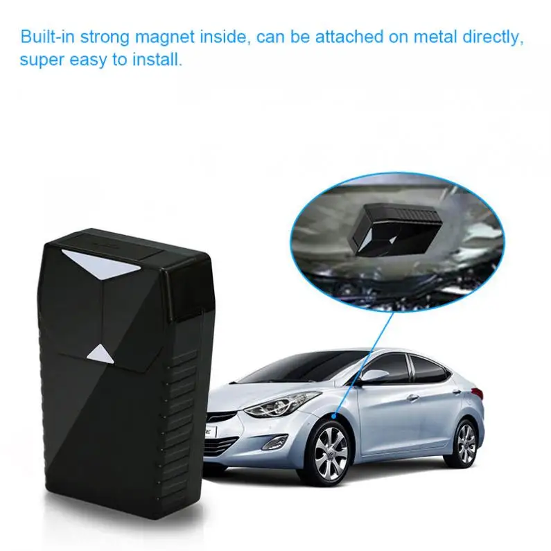 

GT001 Mini Magnetic GPS Tracker Locator Car Vehicle Real Time Tracking Voice alarmSystem Device GPS Locator