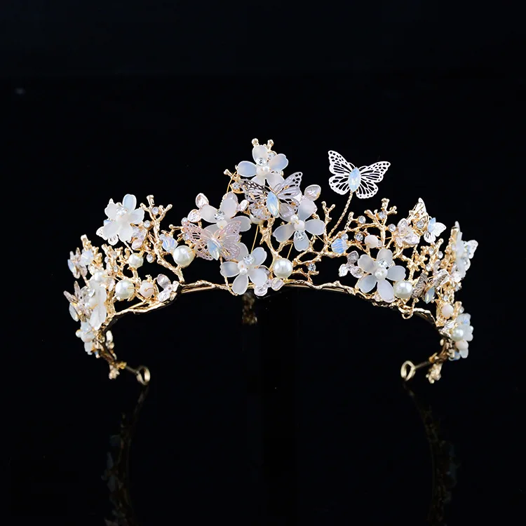 Новая высококачественная Свадебная Хрустальная корона модные темпераментные