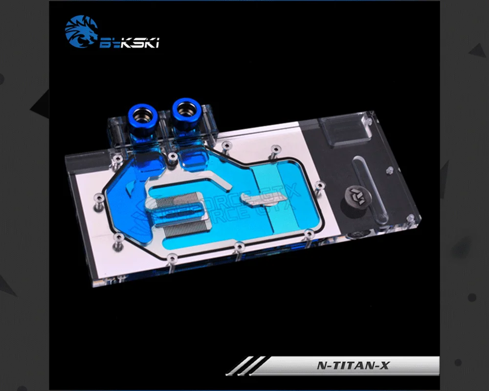 Bykski N-TITAN-X, полное покрытие видеокарты блок водяного охлаждения RGB/RBW для основателя издание все серии GTXTitan X/GTX980Ti X