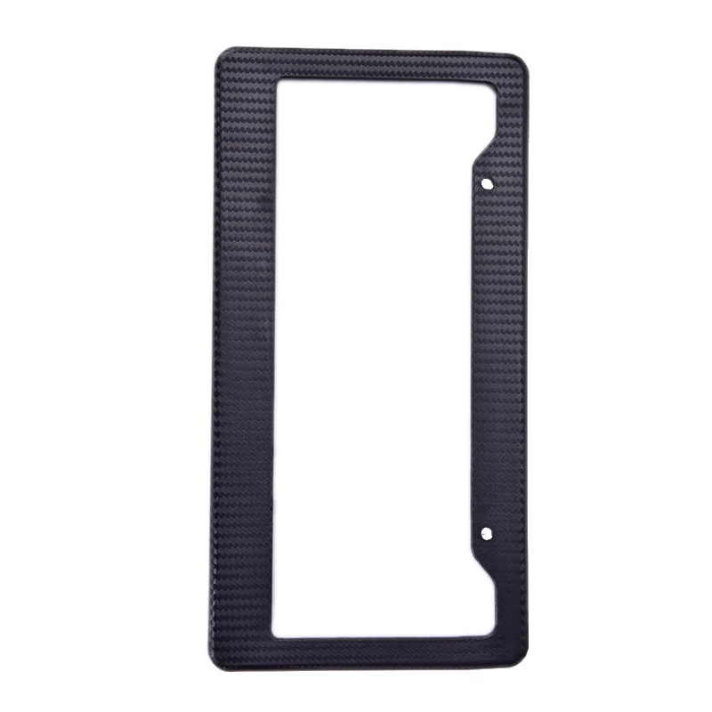2PCS Universal Frame Bracket with Standard Screw Kits License Plate Carbon Fiber Plastic | Автомобили и мотоциклы