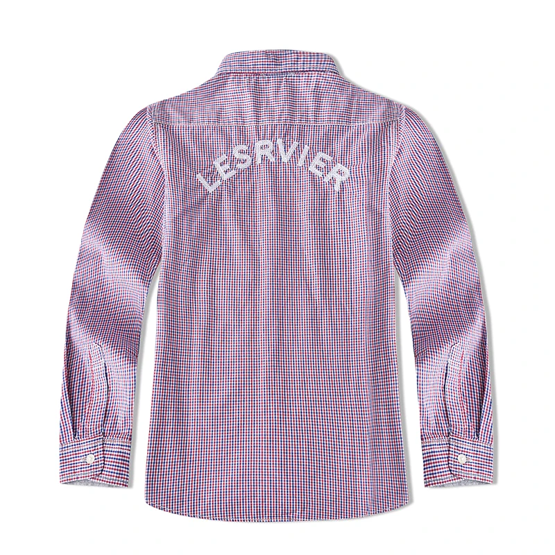 Aipie новые детские футболки для мальчиков Брендовая Верхняя одежда в клетку