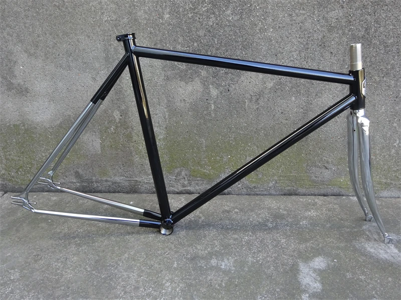 Уровень UP 4130 CR-MO Хромомолибденовая сталь Ретро Фиксированная Рама для велосипеда