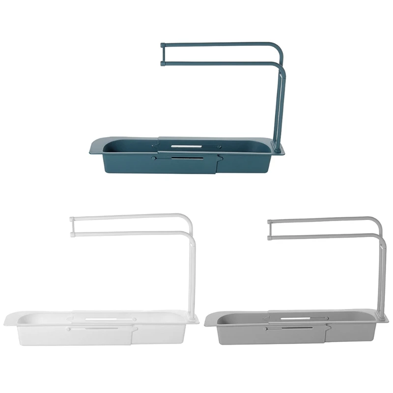 

Multifunctional Sink Drain Rack Shelf Telescopic Basket Cup Bowl Sponge Holder