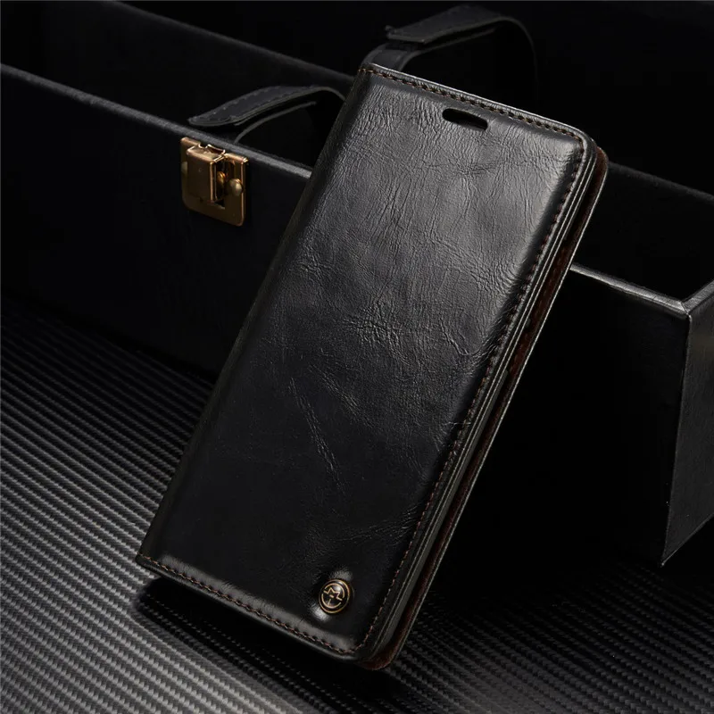 Кожаный чехол CaseMe для Huawei mate 9 роскошный флип с отделением карт кошелек Mate9 P20 P30 Pro