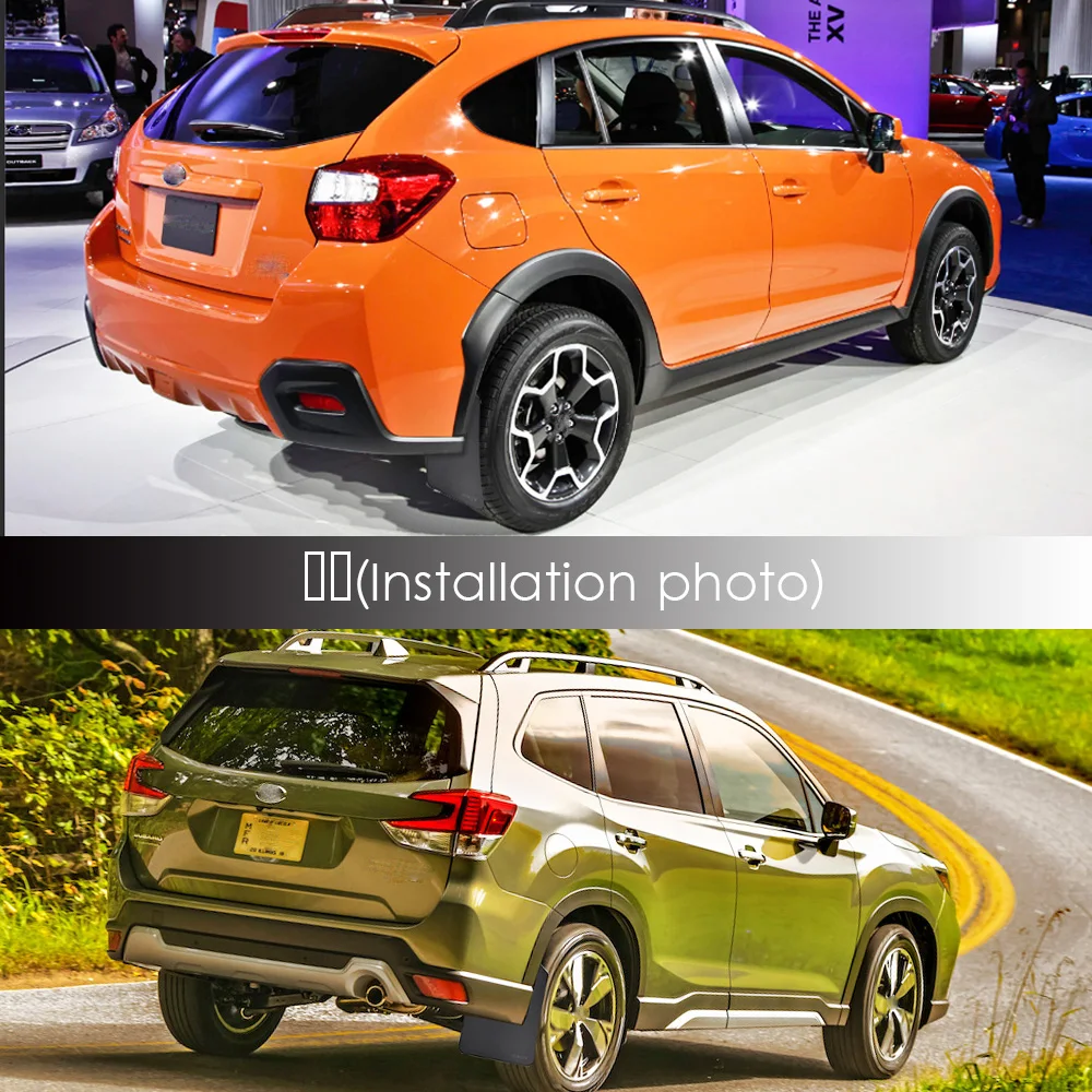 Брызговики для Subaru Justy Legacy B4 Touring Wagon Liberty GT Impreza RX GX LX WRX STI XV