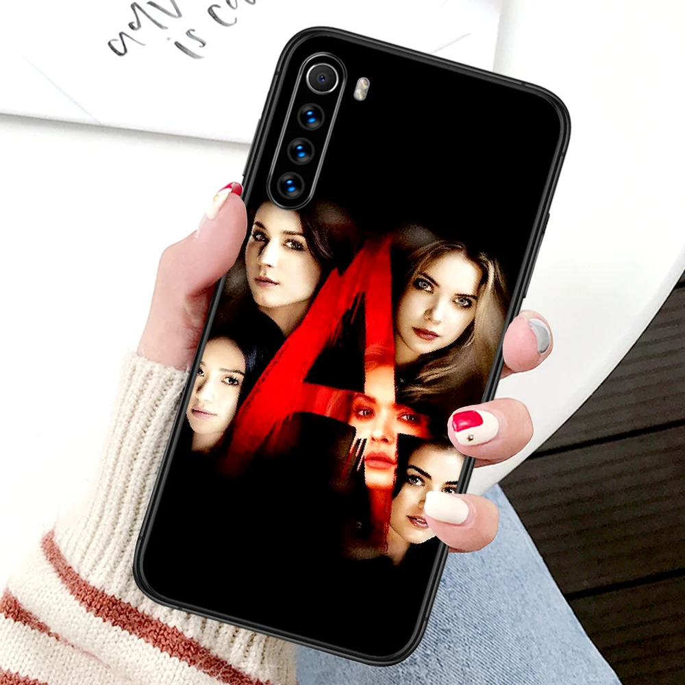 

Pretty Little Liars PLL Phone Case For Xiaomi Redmi Note 7 8 8T 9 9S 4X 7 7A 9A K30 Pro Ultra black Back 3D Coque Silicone Shell