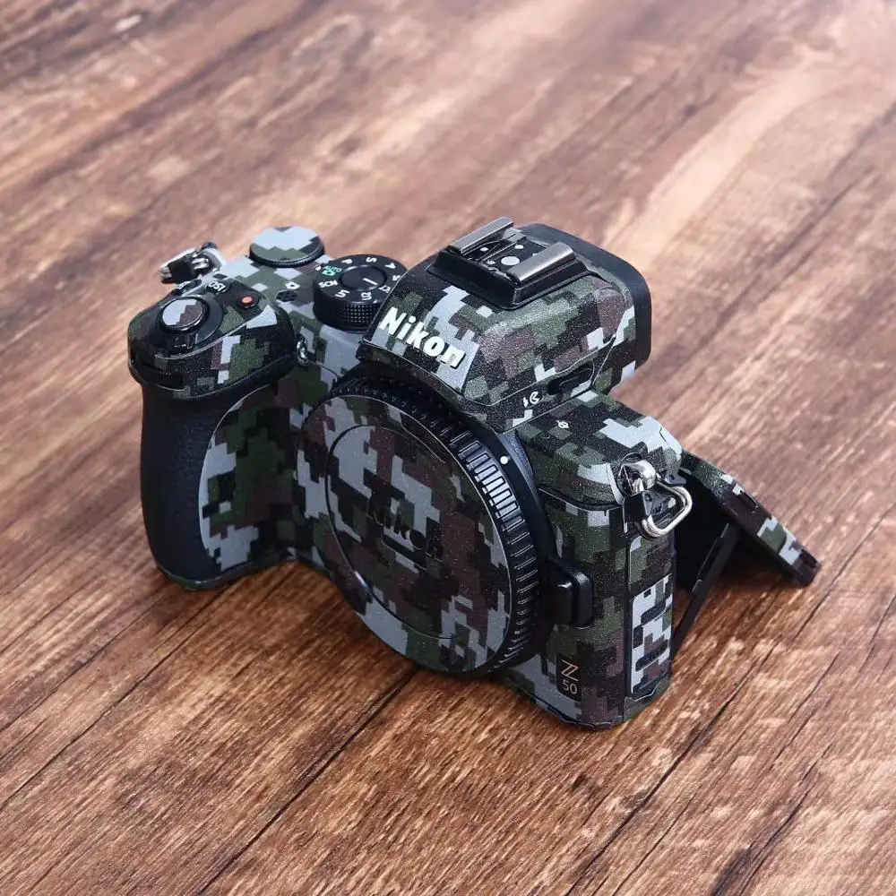 

Самодельная наклейка из углеродного волокна, защитная пленка для nikon Z50 Z6 Z7, чехол для корпуса камеры с защитой от царапин, аксессуары для сум...