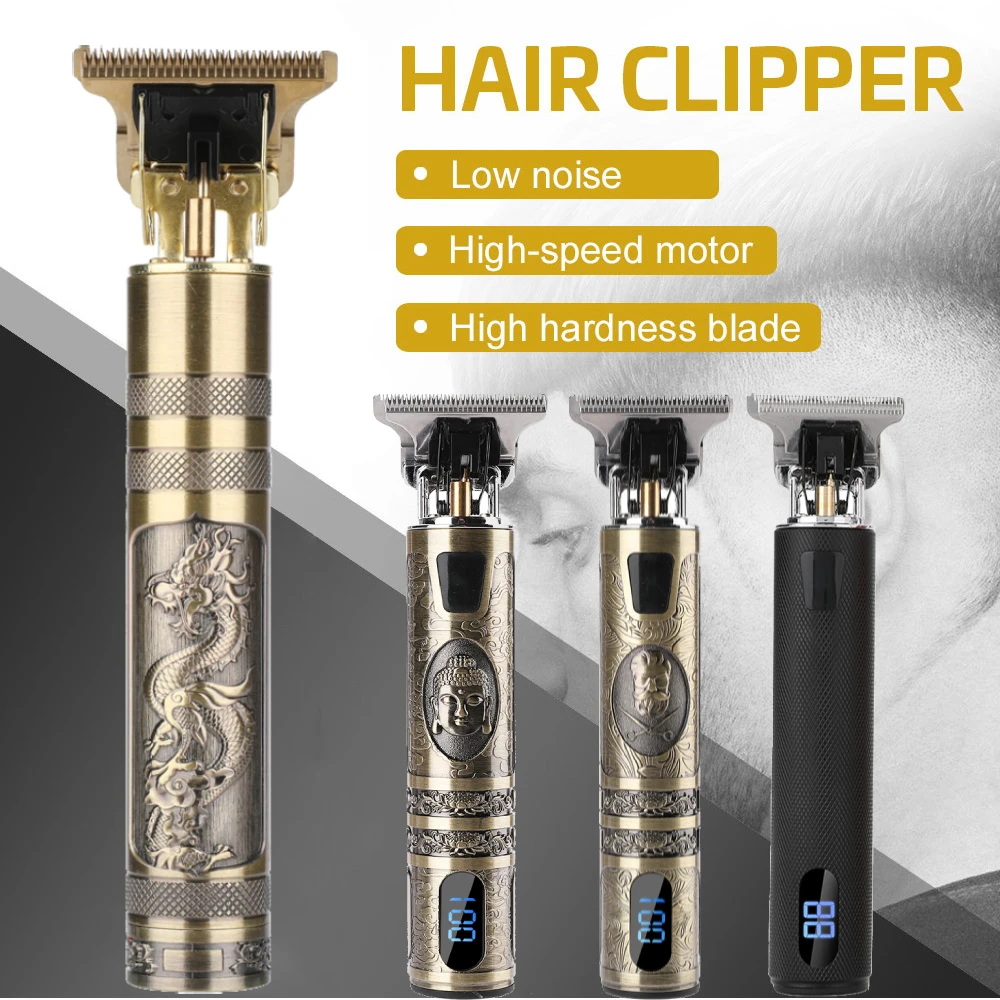 Профессиональная электрическая машинка для стрижки волос с функциями триммер