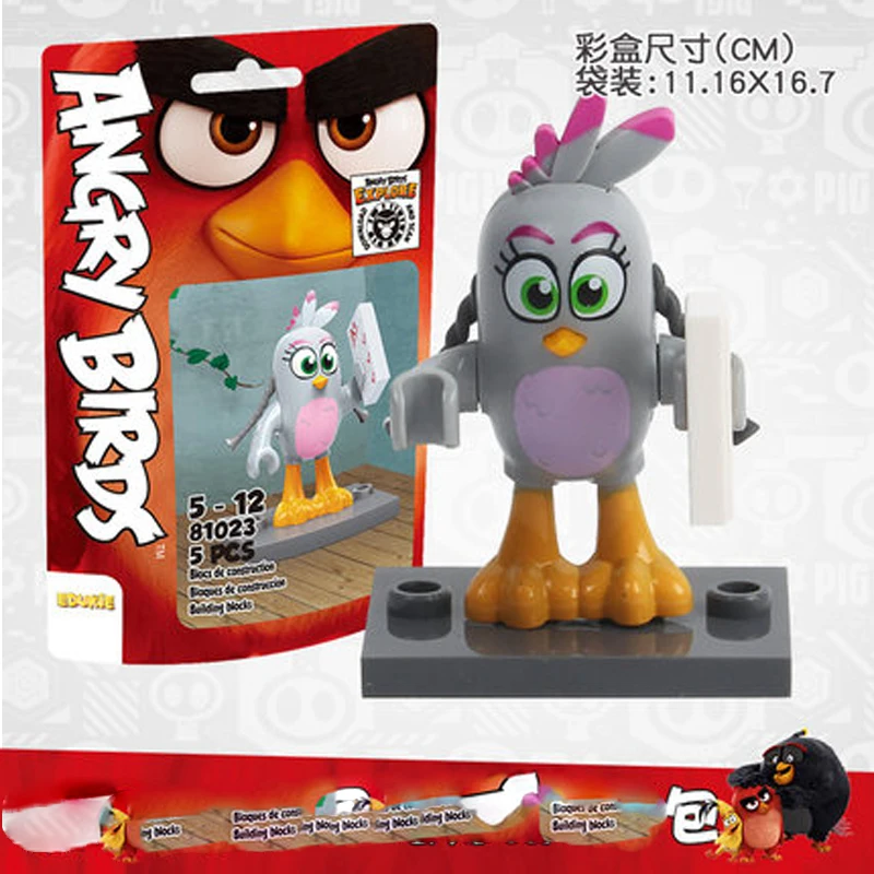 Новый продукт cogo angry birds строительные блоки игрушки для детей мальчиков и девочек