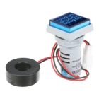 Цифровой вольт-амперметр, квадратный амперметр, цимометр с светодиодный ными дисплеями, измеритель напряжения, тока и частоты, монитор с индикатором