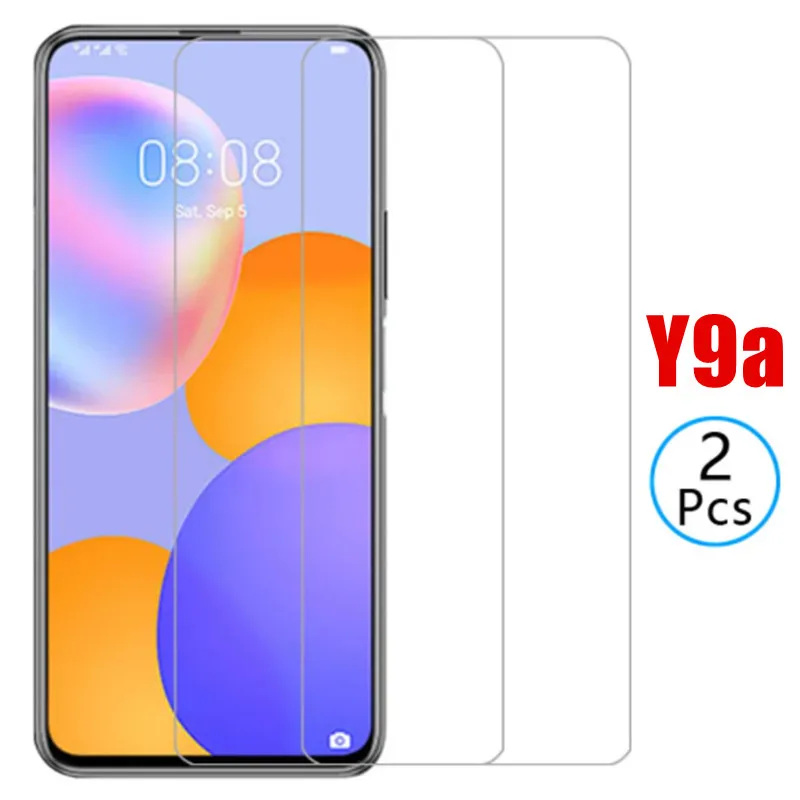 

Закаленное стекло для Huawei y9a 2020 Y9 a, 2 шт., Защитная пленка для экрана huawei y 9 a y 9a Y9A 2020 huawey, Защитное стекло для телефона