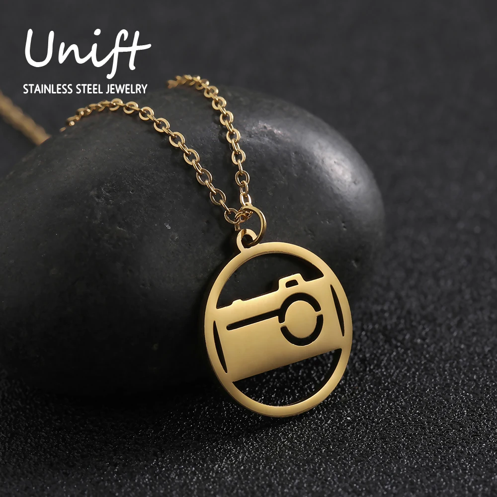 Unift классическая круглая цепочка из нержавеющей стали Женское Ожерелье