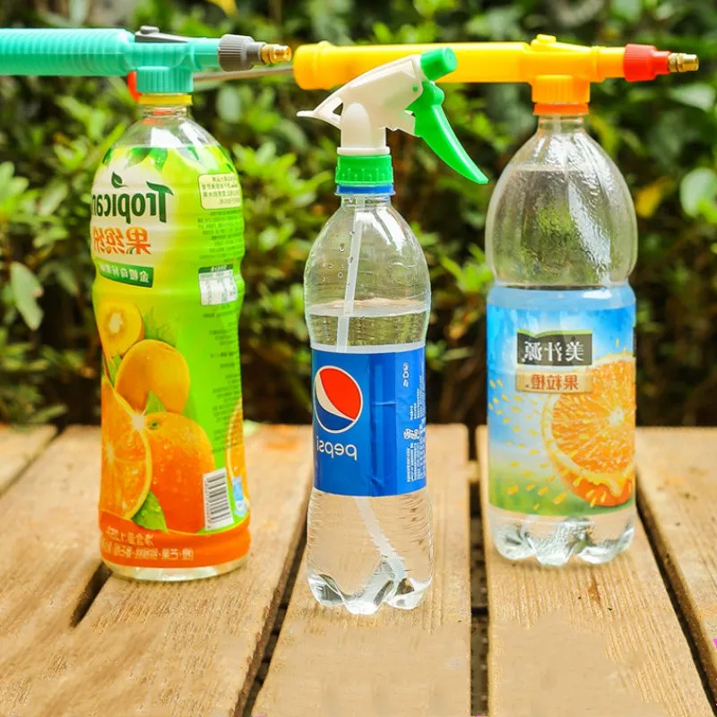 

1pcs Household High Pressure Air Pump Manual Sprayer Garden Adjustable Trolley Gun Nozzle Watering Spray Sprayer Head with Joint