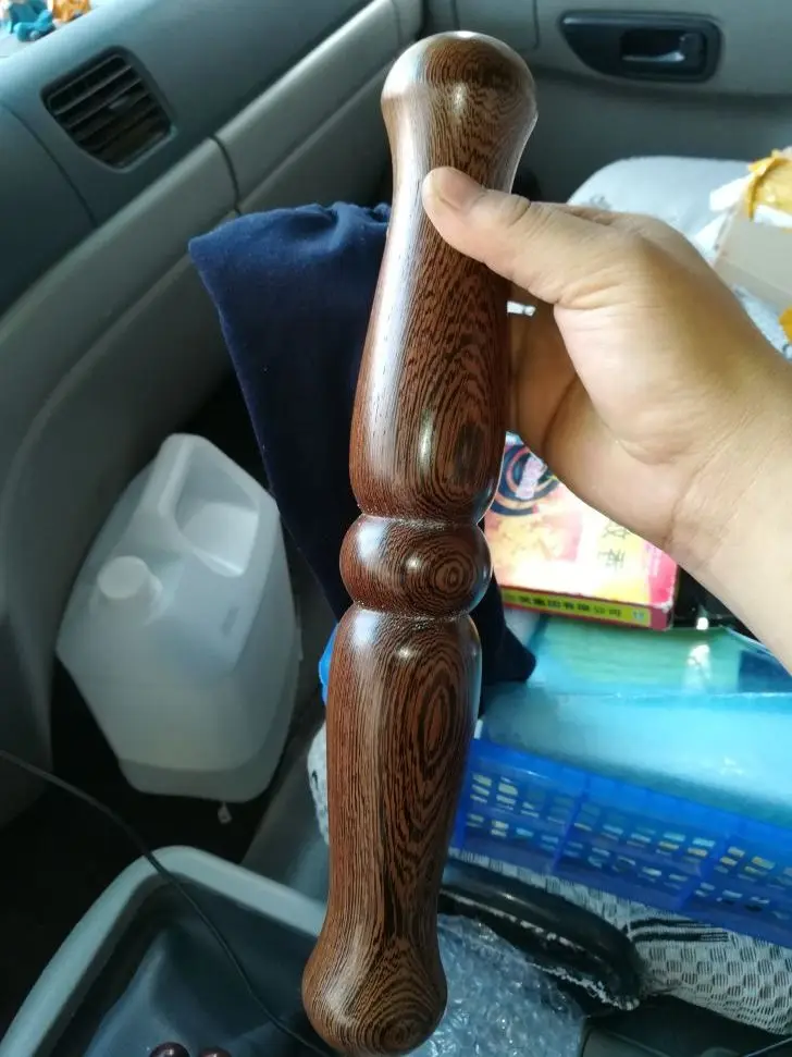 high quality wenge Tai chi stick solid wood ruler taiji kung fu rod wooden Health bars | Спорт и развлечения