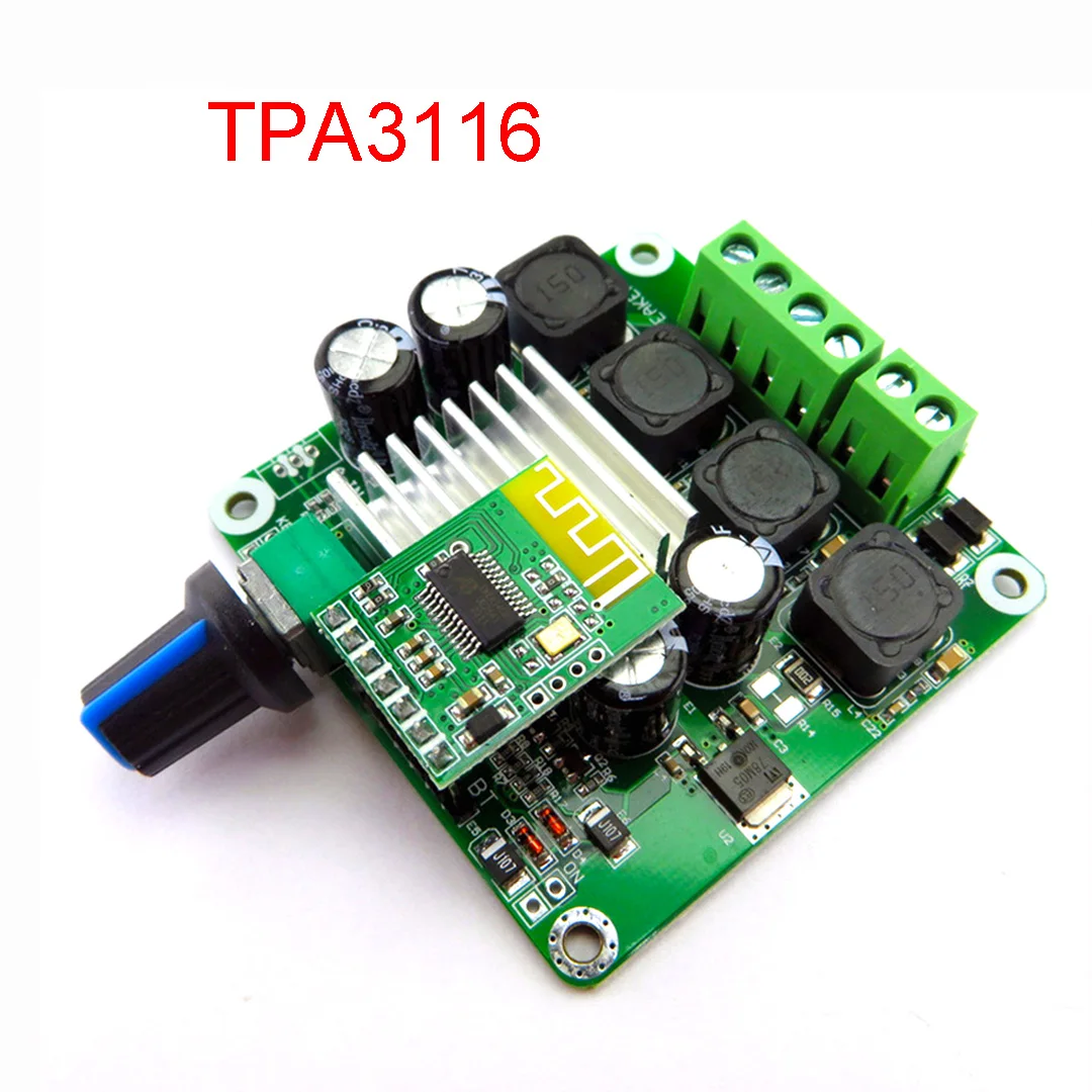 50 Вт TPA3116 цифровой усилитель мощности плата стерео класса D Bluetooth 5 0 без