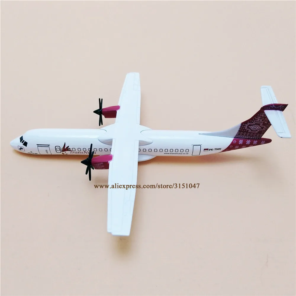 16 см Air transmusa ATR ATR72 600 PK TNH Airlines модель самолета из сплава металла литья под