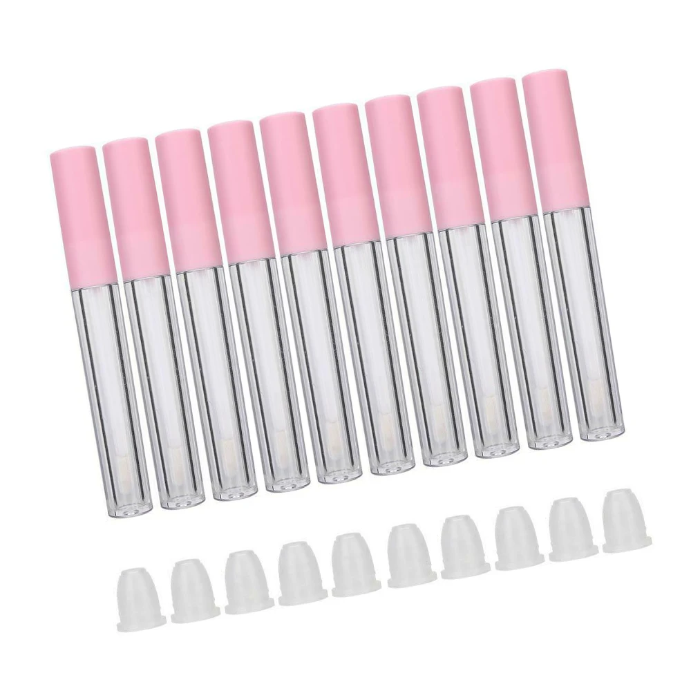

20pcs/lot 2.5ML Plastic Lip Gloss Tube DIY Lip Gloss Empty Bottles Clear Refillable Cosmetic Containers Tool Makeup Organizer