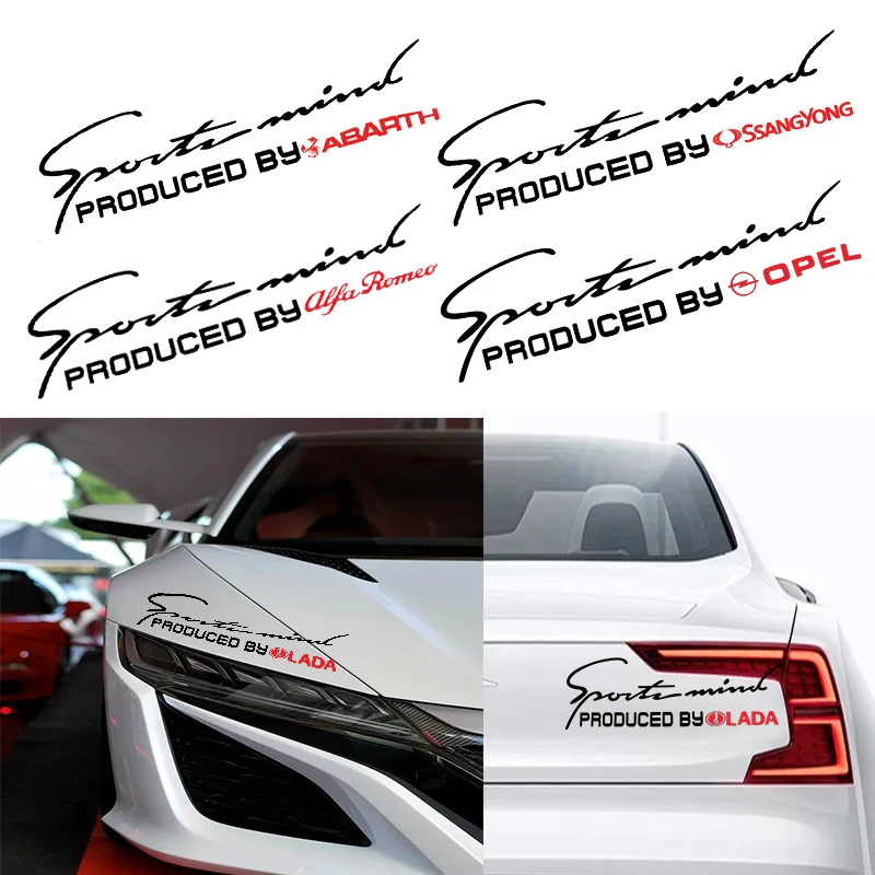 

1Pc Car Hood Light Eyebrow Decals Reflective Sticker for Toyota Ford Peugeot Chevrolet Citroen Skoda Seat Mitsubishi Dodge Mzada