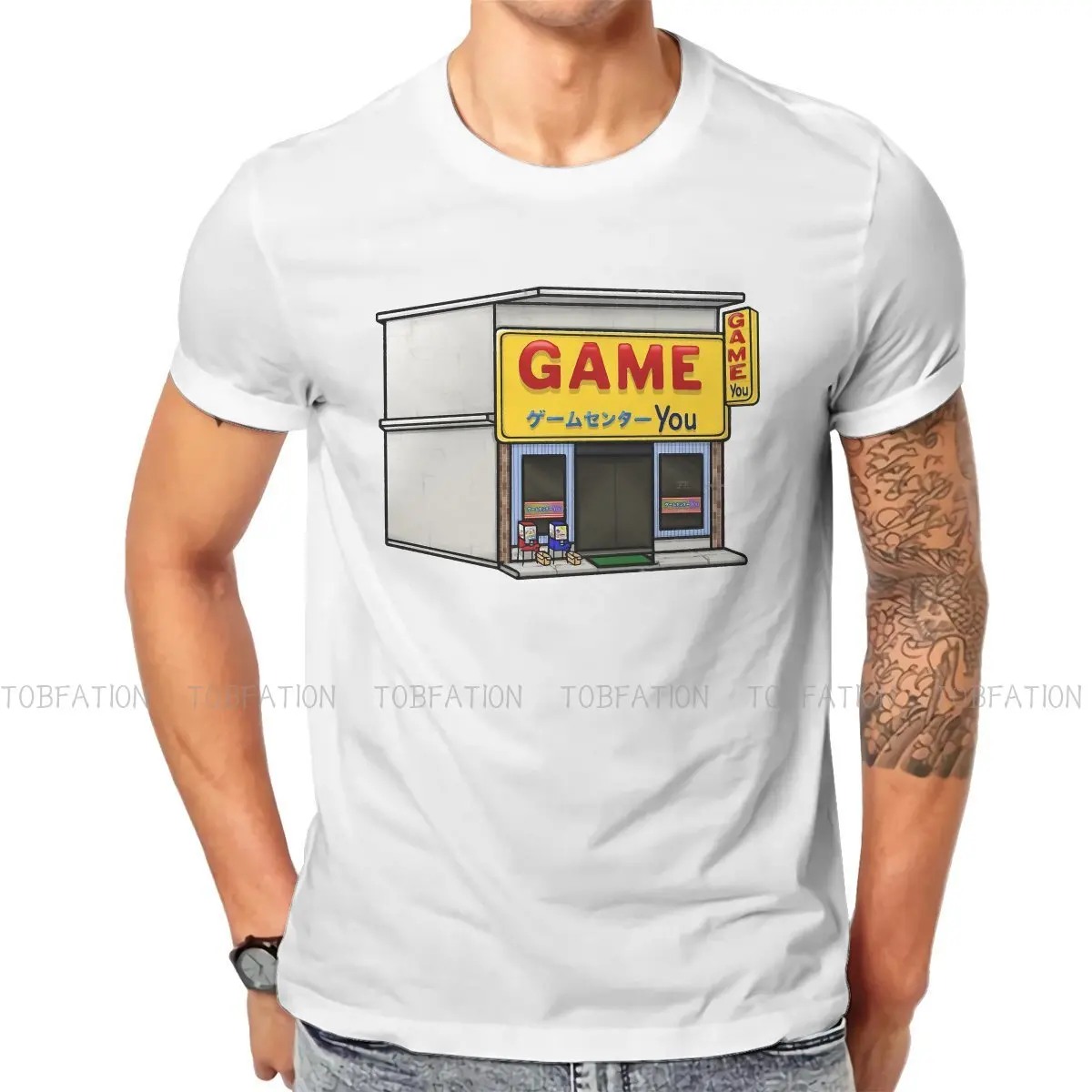 

Center Graphic TShirt Shenmue Action Adventure Game Printing Tops Leisure T Shirt Male Short Sleeve Gift Idea