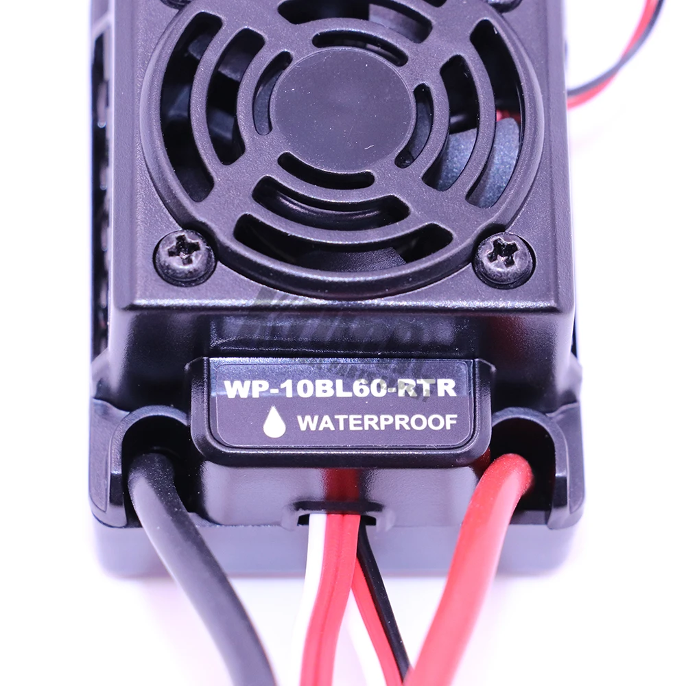 60A Водонепроницаемый ESC 2S 3S SBEC 6В/3A бесщеточный Lipo никель-металл-гидридного подходит 540 двигатель для 1/10 моделей уменьшенного масштаба дистанционного Управление RC автомобиль WP-10BL60-RTR