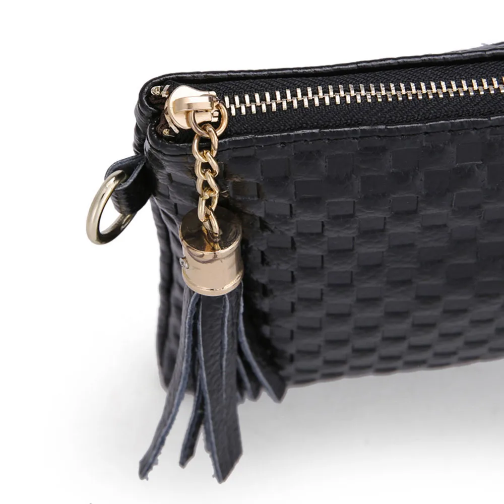 Женская сумка через плечо Cowherd из натуральной коровьей кожи с кисточками и