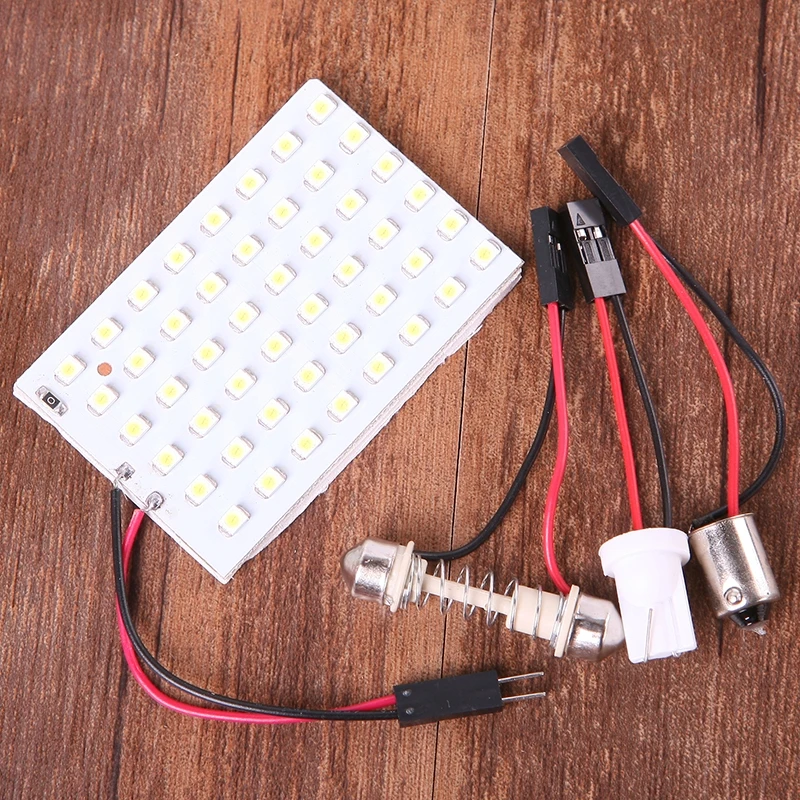 

T10 1210-48SMD LED Car lights Automotive Interior Accessories Highlight Car COB Roof Reading Light