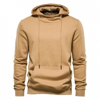 cotton hoodies men casual solid color high quality warm autumn mens sweatshirts fashion simple sports hoodie male