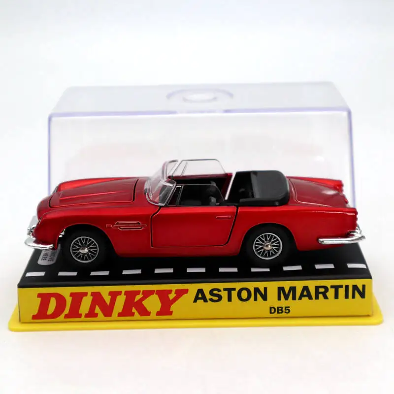 Коллекционная машина Atlas 1/43 Dinky toys 110 для Aston Martin Red литые модели