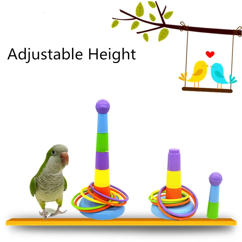 

Игрушечная птица-попугай, кольцо для обучения, интерактивный интеллект, звездное маленькое солнце, головоломка, игрушка для домашних живот...