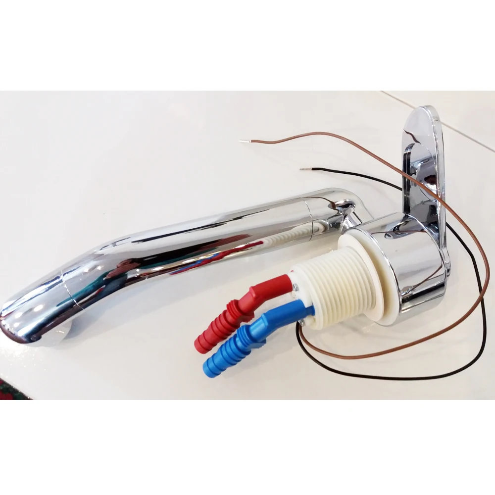 Немецкий RV Электрический кран управления двойной Аксессуары мойка