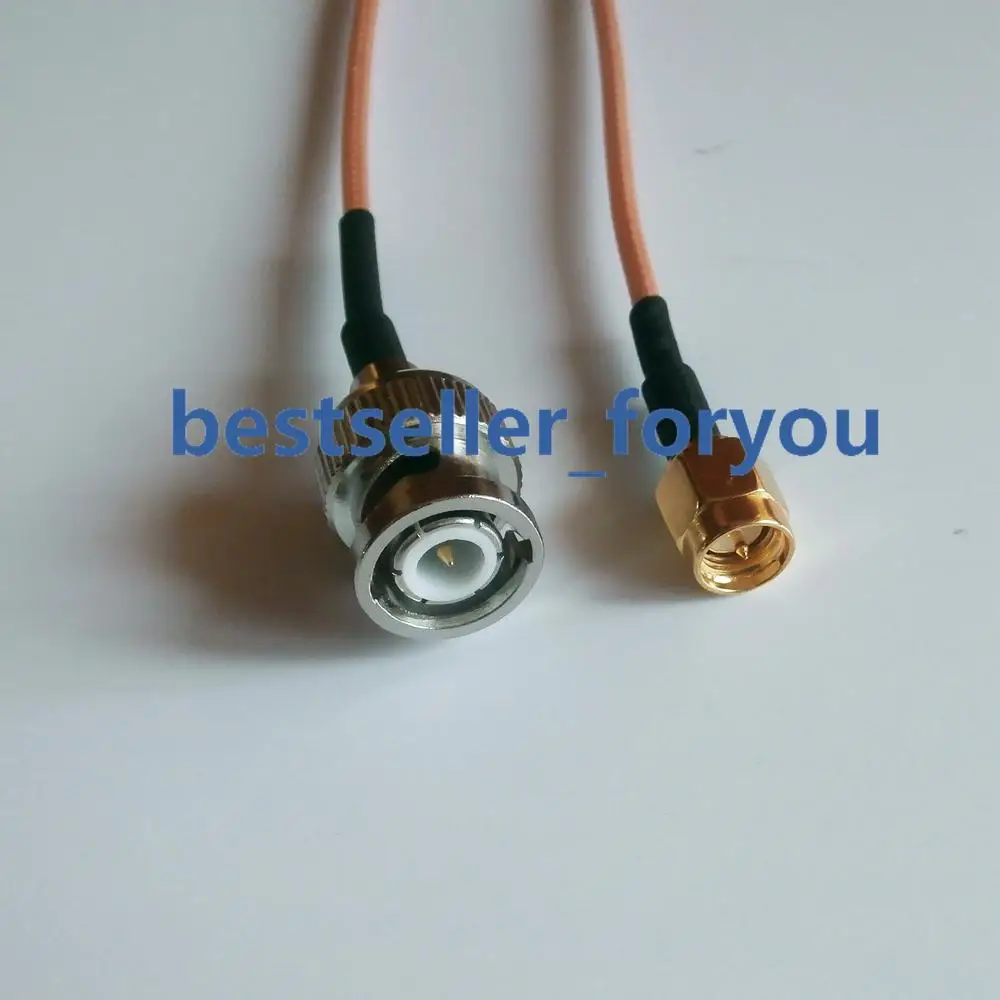 3 фута SMA штекер к соединителю BNC папа RF Pigtail джемпер Caxial кабель RG316 100 см |