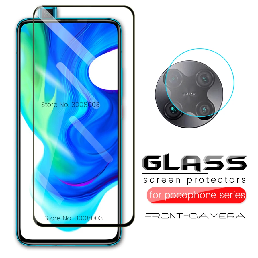 Poco f2 pro стекло 2-в-1 камера для xiaomi pocophone f 2 m2 x2 x3 x 3 f2pro m2pro 6 67 ''экранных