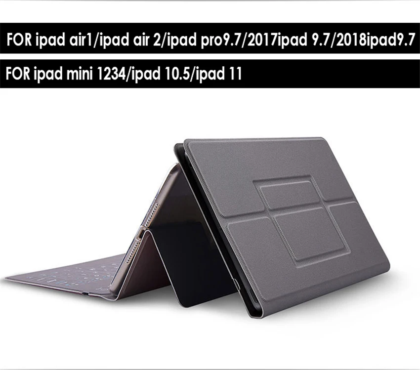 Для iPad клавиатура Портативный Смарт Флип Bluetooth клавиатура Стенд чехол для iPad 9,7()/9,7()/Air2/Air1/Pro9.7/10,5/11