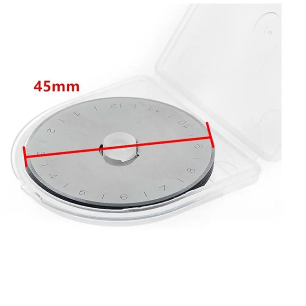 45 мм/28 мм 10 шт. стальной круговой роторный Резак сменные лезвия Лоскутная Ткань