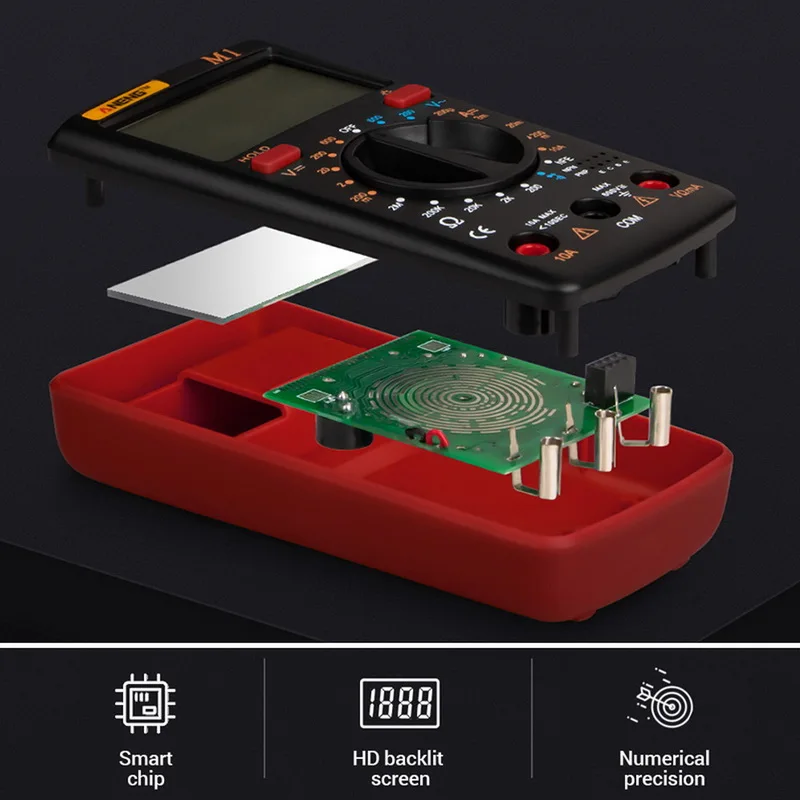 Цифровой мультиметр M1 цифровой Esr Dmm 400a | Инструменты